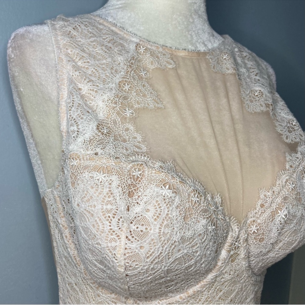 Victoria's Secret • 34DD Lined Demi Crop Top Bustier - Picture 3 of 10